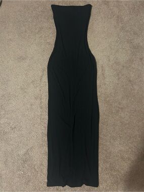 SKIMS strapless maxi dress